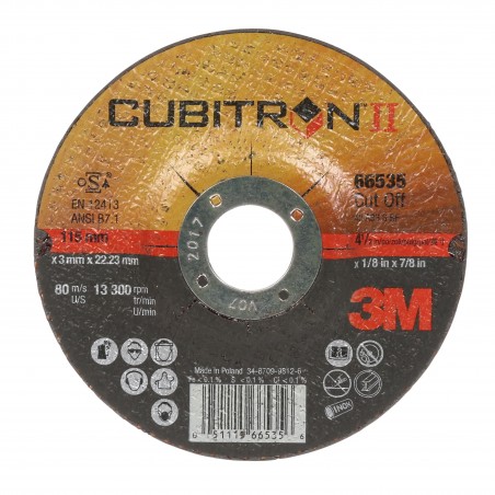 3M Cubitron II T41 Cut-off Wheel 115 mm 1,6 mm