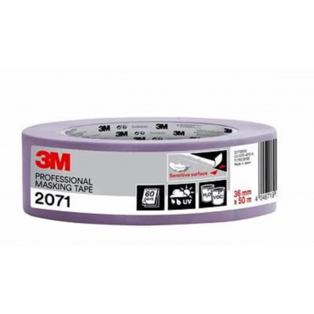 Nastro di mascheratura 2071 3M, delicato, viola, 36mm o 48mm x 50m, 1 ROL/PACK