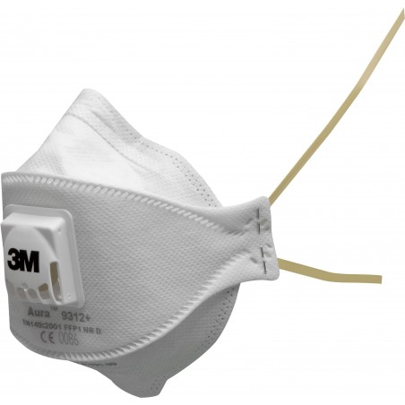 3M™ Aura™ Respiratore monouso 9312+ FFP1  NR D, con valvola